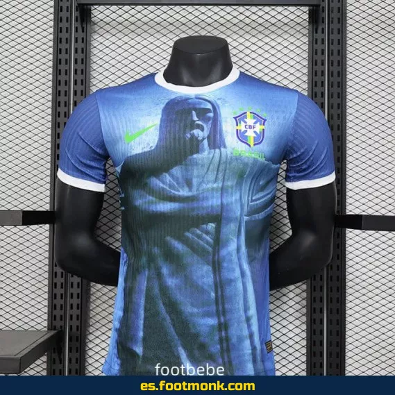 Camiseta Oficial Brasil 2024-2025 Azul – Edición Especial