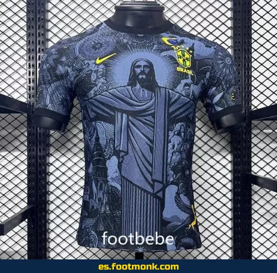 Camiseta de Portero de Brasil 2024-2025 - Edición Especial Concept - Réplica Oficial