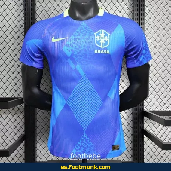 Camiseta Oficial Brasil 2025 Azul – Edición Especial