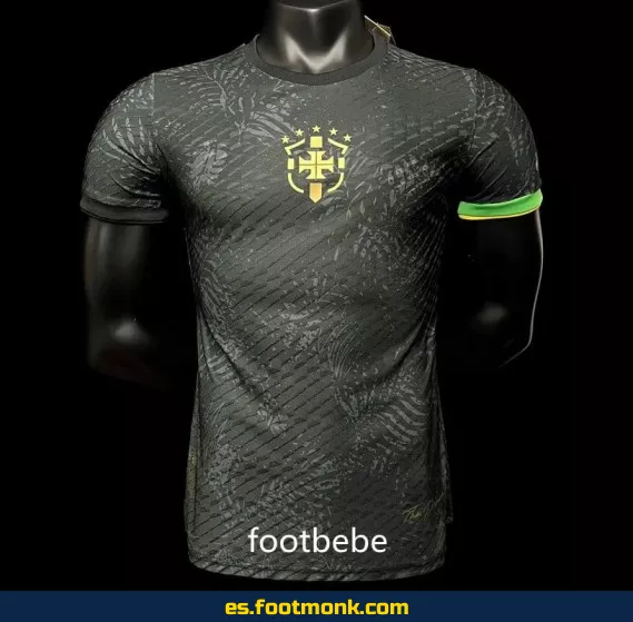 Camiseta Brasil La Pulga 2023-2024 Edición Especial - Negro