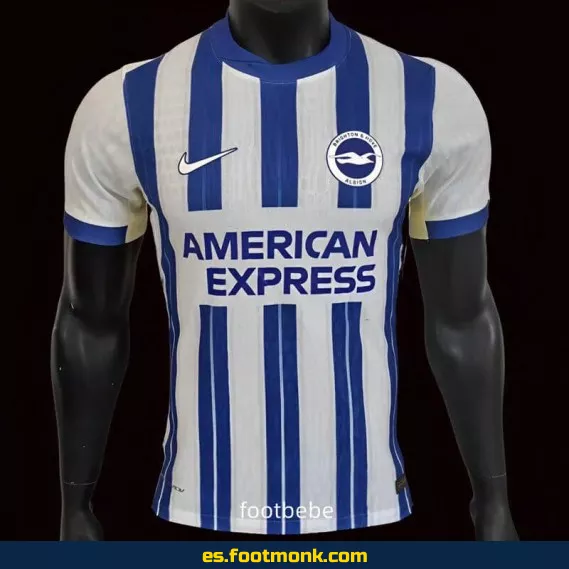 Camiseta Oficial Brighton & Hove Albion Local 2024-2025 - Edición Match - Envío a Domicilio