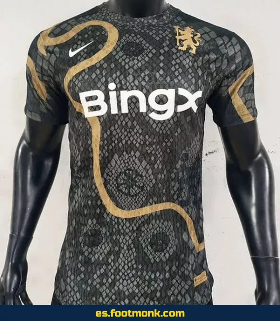 Camiseta Oficial Chelsea 2025-2026 Serpiente de Oro - Edición Especial