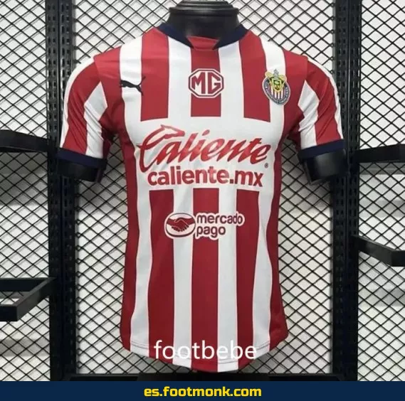 Camiseta Oficial Chivas Guadalajara Local 2024-2025 - Edición Match - Envío a Domicilio