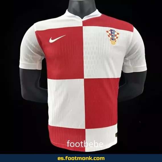 Camiseta Oficial de la Selección de Croacia Local 2024 - Edición Especial