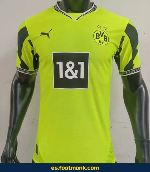 Camiseta Oficial Borussia Dortmund 2025-2026 Edición Especial - Verde Fluorescente