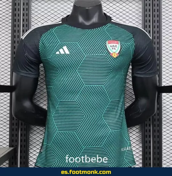 Camiseta Oficial de los Emiratos Árabes Unidos 2024 - Edición Especial Verde (Exterior)
