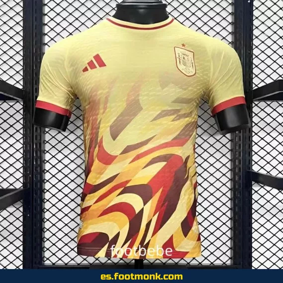 Camiseta Oficial de España 2024 Edición Especial Amarilla – Colección Limitada