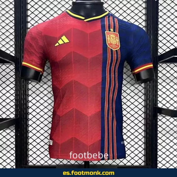 Camiseta Oficial de España 2024 Edición Especial Roja – Equipación de Fútbol