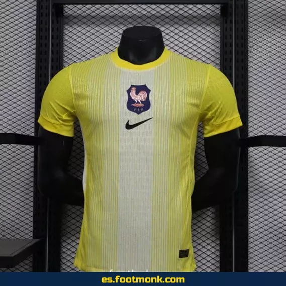 Camiseta Portero Francia 2025 Edición Especial - Amarilla