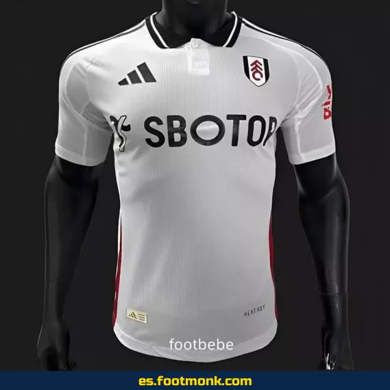Camiseta Oficial Fulham Local 2024-2025 - Edición Match - Envío a Domicilio