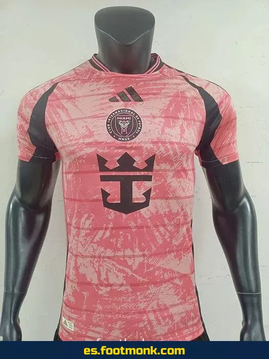 Camiseta Oficial Inter Miami 2024-2025 Rosa – Edición Partido