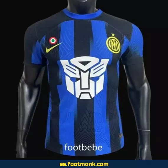 Camiseta Oficial Inter Milan x Transformers 2023-2024 Local - Edición Especial