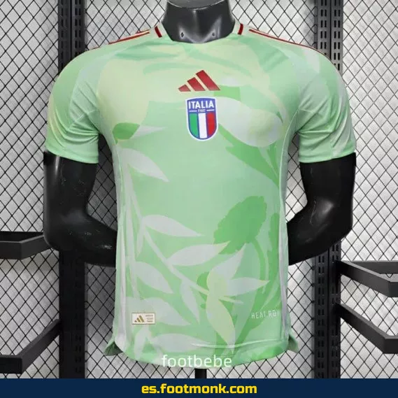 Camiseta Oficial de Italia 2025-2026 Verde - Edición Especial