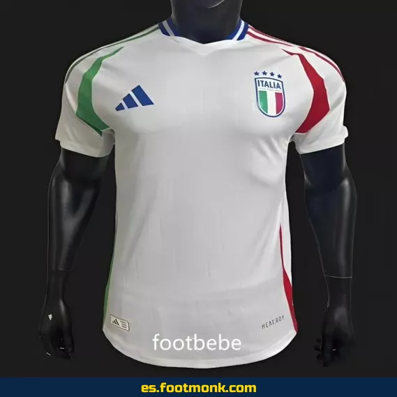 Camiseta Oficial de Italia Euro 2024 Blanca – Edición Especial