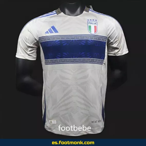 Camiseta Oficial Italia Versace 2024 Blanca - Edición Especial