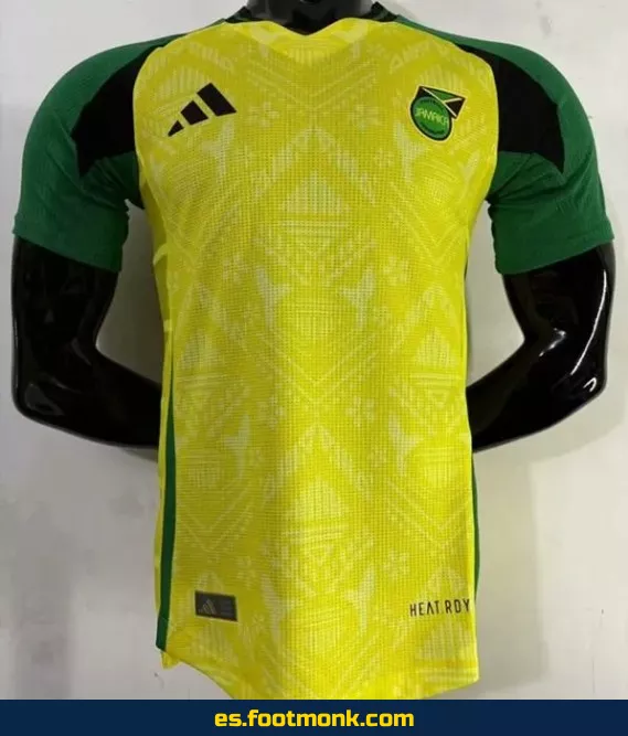 Camiseta Oficial de Jamaica Local 2024-2025 - Edición Especial Amarilla