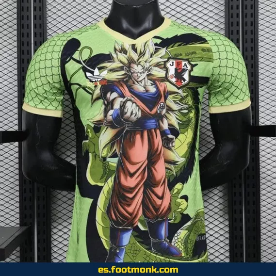 Camiseta Japón 2024-2025 Dragon Ball Verde Edición Especial – Réplica Oficial