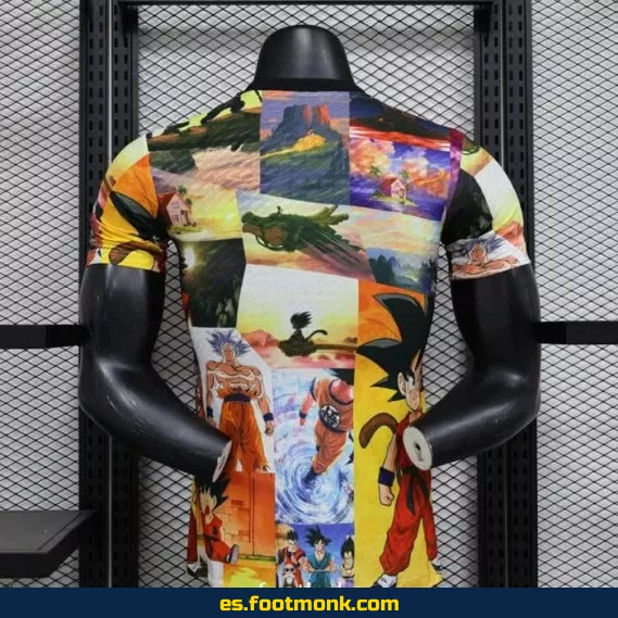 Camiseta Oficial Japón 2024-2025 Edición Especial Dragon Ball – Réplica de Fútbol