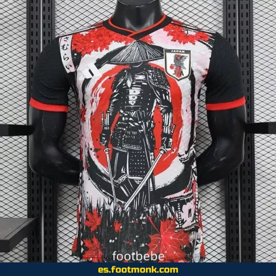 Camiseta Japón 2024-2025 Samurái Negro - Edición Oficial