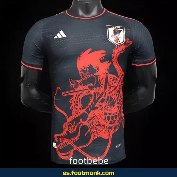 Camiseta Japón 2024 Edición Especial Dragon Ball - Negra (Réplica Oficial)