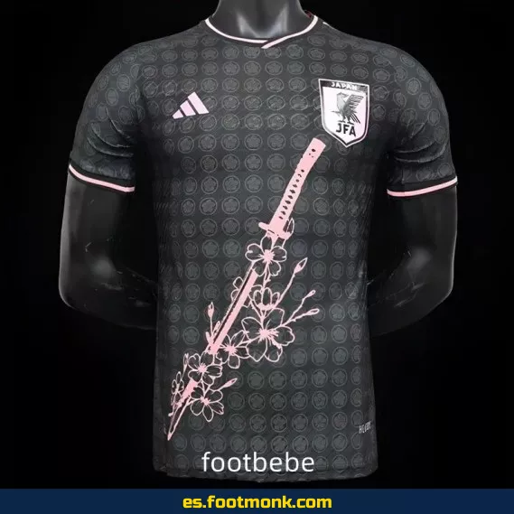 Camiseta Japón 2024 Edición Especial - Flor de Ciruelo y Espada Negra