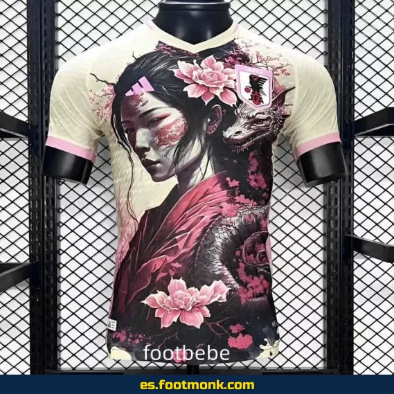 Camiseta Japón 2024 Edición Especial Geisha Fantasía – Réplica Oficial