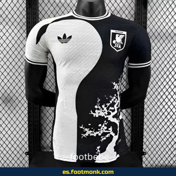 Camiseta Japón 2024 Edición Especial Blanca y Negra – Réplica Oficial