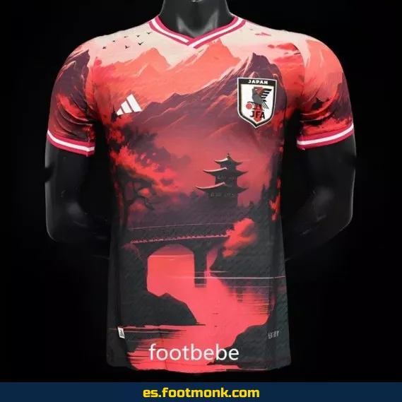 Camiseta Japón 2024 Edición Especial Atardecer Rojo – Réplica Oficial