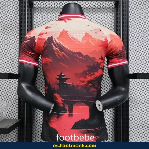 Camiseta Japón 2024 Edición Especial Atardecer Rojo – Réplica Oficial