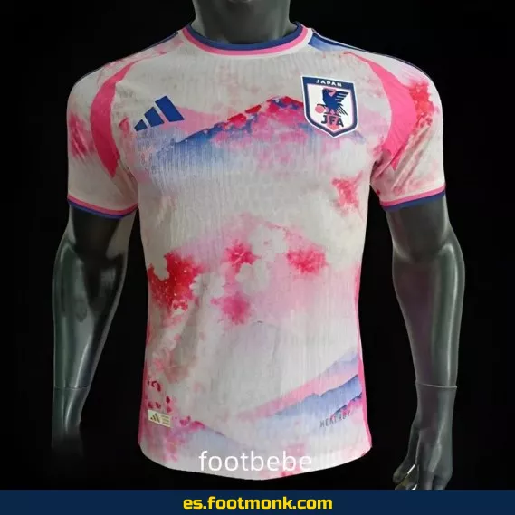 Camiseta Japón 2024 Edición Especial Rosa y Blanco – Réplica Oficial