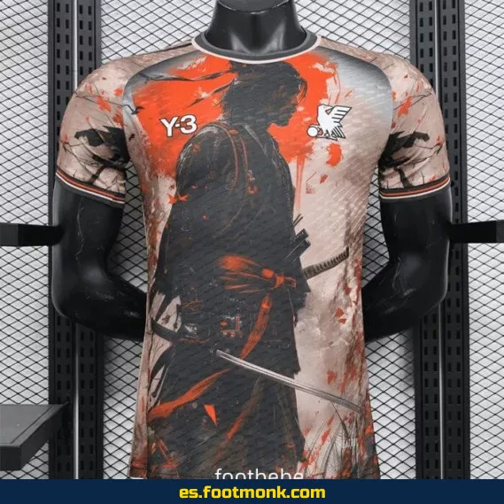 Camiseta de Fútbol Japón Y3 2024-2025 Edición Samurái – Oficial, Personalizada y Exclusiva