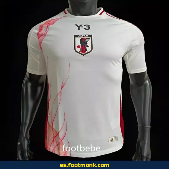 Camiseta Japón Y3 2024 Edición Especial - Exterior Blanco - Réplica Oficial