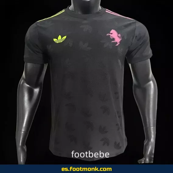 Camiseta Oficial Juventus 2024-2025 Negra - Edición Match