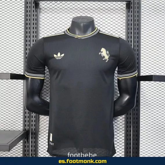 Camiseta Oficial Juventus Match 2025-2026 Negra - Edición Especial