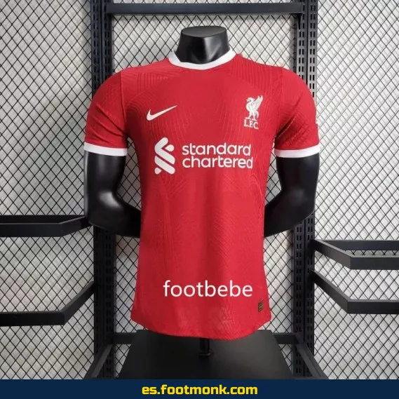 Camiseta Oficial del Liverpool FC 2023-2024 Local - Edición Nueva Temporada