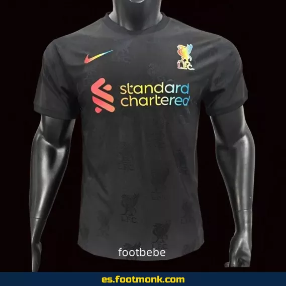 Camiseta Oficial Liverpool 2024-2025 Negra Edición Especial - Fútbol