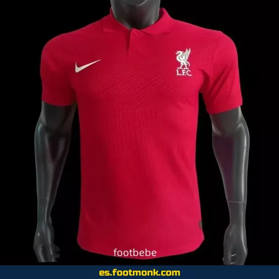 Camiseta Polo Oficial Liverpool 2025 Roja – Edición Especial
