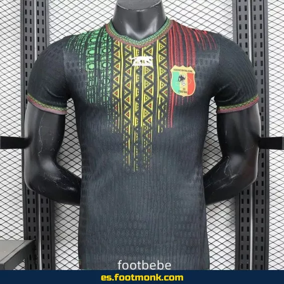 Camiseta Oficial del Mali 2024-2025 Negra - Edición Especial