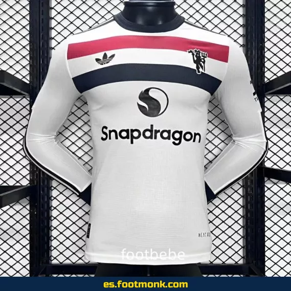 Camiseta Oficial Manchester United Tercera Equipación 2024-2025 Manga Larga – Edición Especial