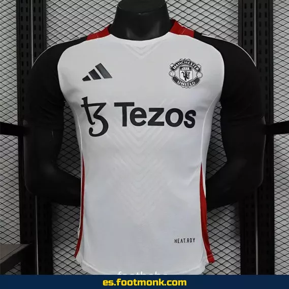 Camiseta Oficial Manchester United 2025-2026 Blanca – Edición Match