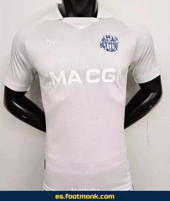 Camiseta Oficial Olympique de Marseille 2024-2025 125 Aniversario - Blanca - Edición Especial