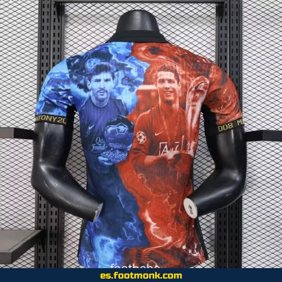 Camiseta Edición Especial Messi vs Ronaldo 2025 - Réplica Oficial