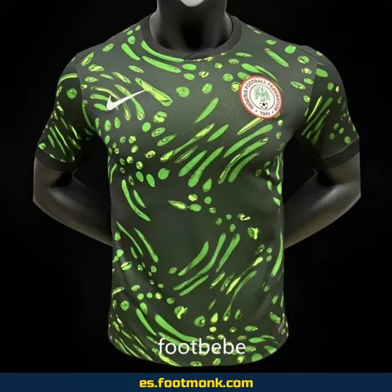 Camiseta Nigeria 2024 Edición Especial - Negro y Verde