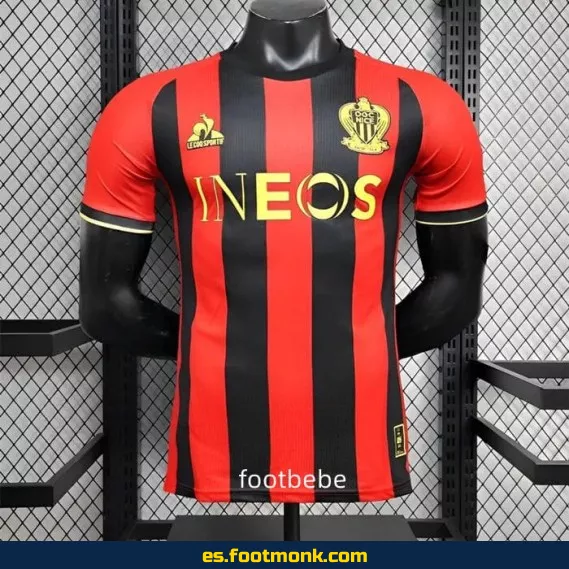 Camiseta Oficial OGC Nice Local 2024-2025 - Nueva Temporada - Edición Especial
