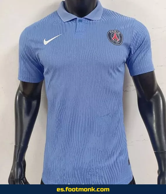 Camiseta Oficial PSG 2025-2026 Azul Polo – Edición Match – Envío a Domicilio