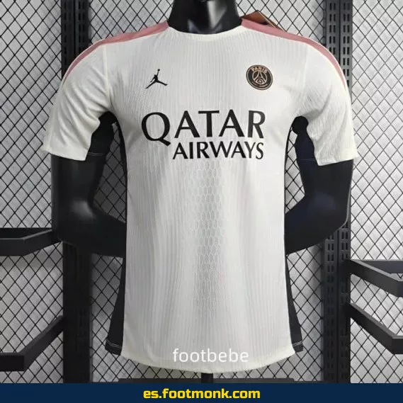 Camiseta Oficial PSG Jordan Match 2024-2025 Blanca - Edición Especial