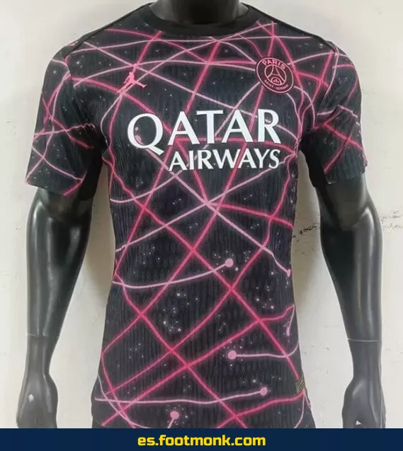 Camiseta Oficial PSG Jordan Match 2025-2026 Concepto Negro - Edición Especial