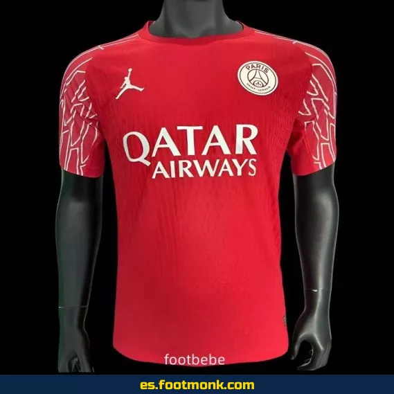 Camiseta Oficial PSG Jordan 2025 Edición Especial - Roja