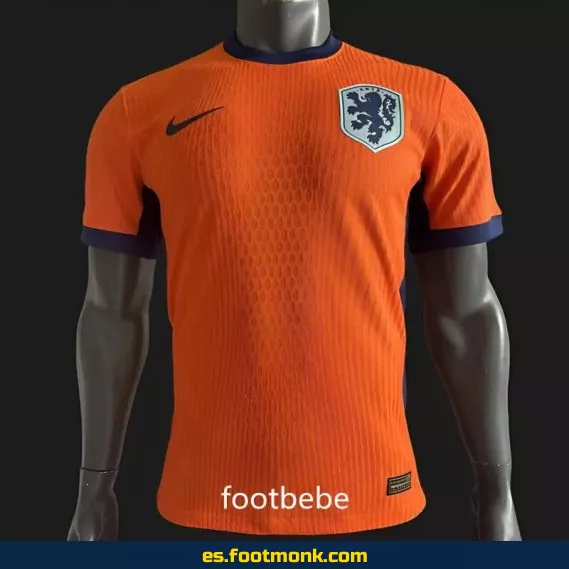 Camiseta Oficial de los Países Bajos 2024 Local - Naranja, Edición Especial