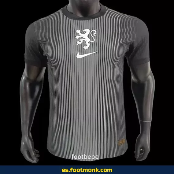 Camiseta de Portero Países Bajos 2025 Negra - Edición Especial - Envío a Domicilio